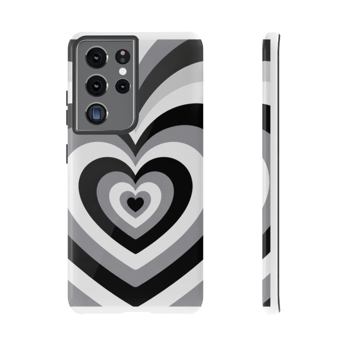 Latte Love | Midnight Samsung Galaxy Case - alternate angle 3, merchandise